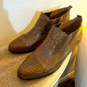 Men’s genuine snake boots